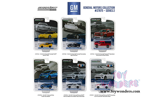Greenlight - General Motors Collection Series 2 (1/64 scale diecast model car, Asstd.) 27875/48