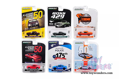 Greenlight - Anniversary Collection Series 8 (1/64 scale diecast model car, Asstd.) 27980/48