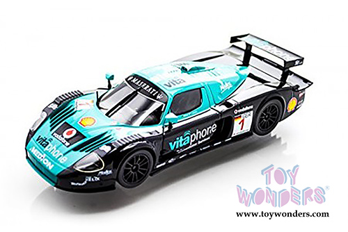 BBurago Race - Maserati MC12 Race Car #1 (1/24 scale diecast model car, Blue) 28004BU
