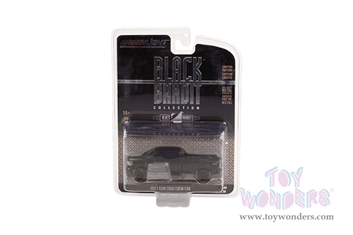 Greenlight Black Bandit - Series 26 | RAM 2500 4x4 Crew Cab Pickup Truck (2021, 1/64 scale diecast model car, Black) 28090F/48