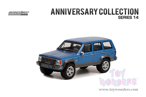 28100D/48 Greenlight 1991 Jeep Cherokee 80th Anniversary Edition model diecast car