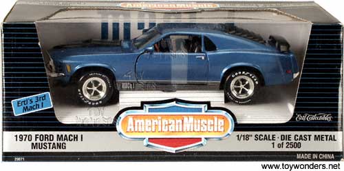 ERTL - Ford Mustang Mach 1 (1970, 1:18, Blue