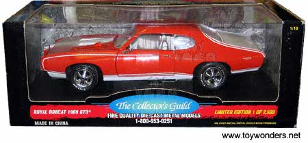ERTL - Pontiac GTO Royal Bobcat (1969, 1:18, Orange)
