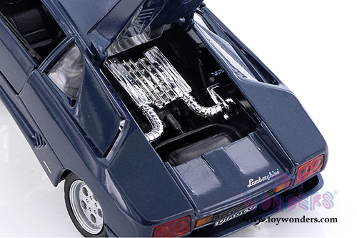 Welly - Lamborghini Diablo Hardtop (1/24 scale diecast model car, Blue) 29374WBU