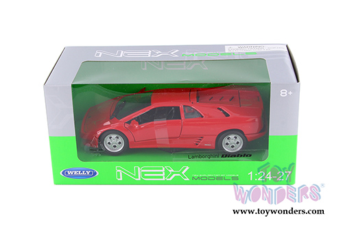 Welly - Lamborghini Diablo Hardtop (1/24 scale diecast model car, Red) 29374WR