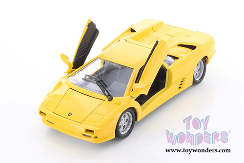 Welly - Lamborghini Diablo Hardtop (1/24 scale diecast model car, Yellow) 29374WYL