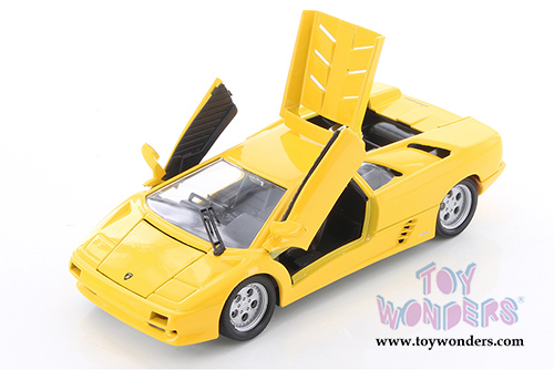 Welly - Lamborghini Diablo Hardtop (1/24 scale diecast model car, Yellow) 29374WYL