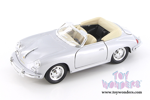 Welly - Porsche 356B Convertible (1/24 scale diecast model car, Asstd.) 29390/4D