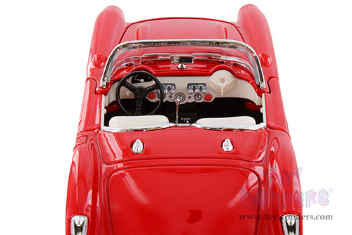 Showcasts® Collectibles - Chevrolet Corvette Convertible (1957, 1/24 scale diecast model car, Asstd.) 29393/4D MAP: $19.99