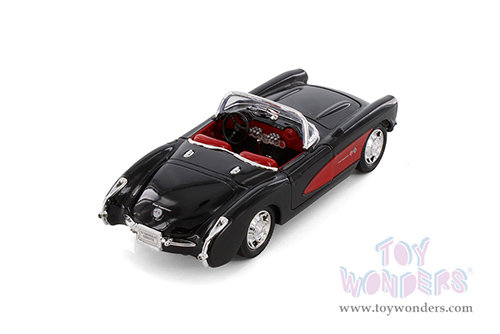Showcasts® Collectibles - Chevrolet Corvette Convertible (1957, 1/24 scale diecast model car, Asstd.) 29393/4D MAP: $19.99