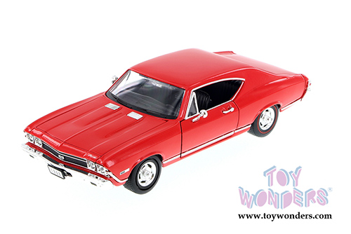 Welly - Chevy Chevelle SS396 Hardtop (1968, 1/24 scale diecast model car, Asstd.) 29397/4D