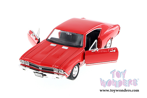 Welly - Chevy Chevelle SS396 Hardtop (1968, 1/24 scale diecast model car, Asstd.) 29397/4D