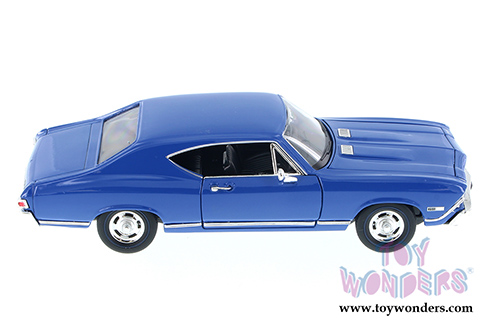 Welly - Chevrolet Chevelle SS 396 Hardtop (1968, 1/24 scale diecast model car, Blue) 29397WBU