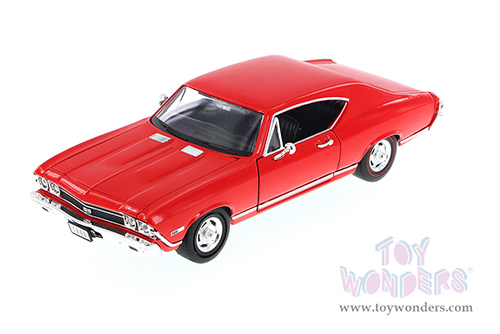 Welly - Chevy Chevelle SS396 Hardtop (1968, 1/24 scale diecast model car, Red) 29397WR