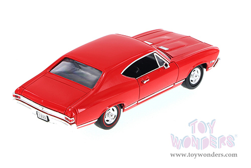 Welly - Chevy Chevelle SS396 Hardtop (1968, 1/24 scale diecast model car, Red) 29397WR