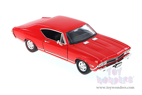 Welly - Chevy Chevelle SS396 Hardtop (1968, 1/24 scale diecast model car, Red) 29397WR