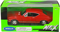 Welly - Chevy Chevelle SS396 Hardtop (1968, 1/24 scale diecast model car, Red) 29397WR