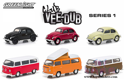 Greenlight - Club Vee-Dub Series 1 (1/64 scale diecast model car, Asstd.) 29790/48