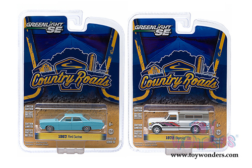 Greenlight - Country Roads Series 13 (1/64 scale diecast model car, Asstd.) 29810/6