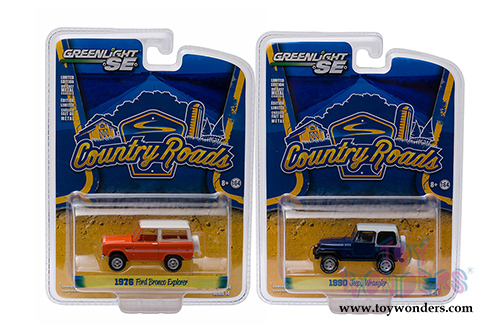 Greenlight - Country Roads Series 14 (1/64 scale diecast model car, Asstd.) 29830/48