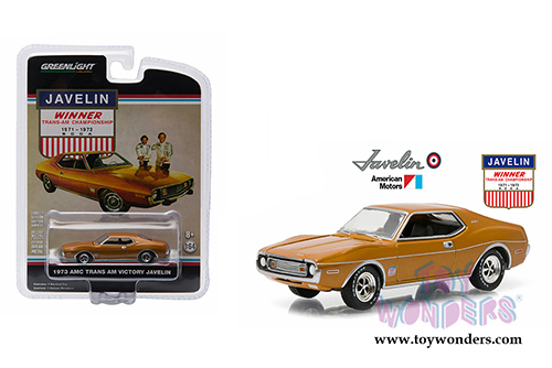 Greenlight - AMC Trans Am Victory Javelin Hard Top (1973, 1/64 scale diecast model car, Copper) 29837