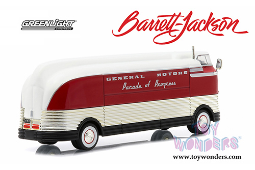 Greenlight - General Motors Futurliner Bus (1950, 1/64 scale diecast model car, Red w/White) 29843