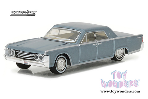 Greenlight - Lincoln Continental (1965, 1/64 scale diecast model car, Madison Gray) 29895/48