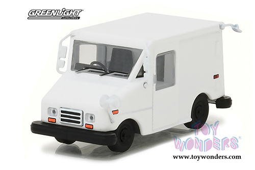Greenlight - Long Live Undecorated Mail Delivery Truck (1/64 scale diecast model car, White) 29911/48