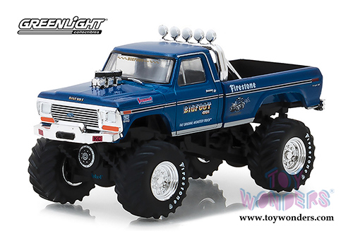 Greenlight - BIGFOOT&reg; #1 The Original Monster Truck Ford F-250 Pickup (1974, 1/64 scale diecast model car, Blue) 29934/48
