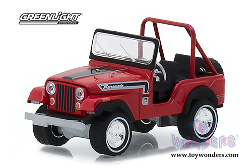 Greenlight - The Great Escape (1963) Advertisement Jeep CJ-5 Renegade (1974, 1/64 scale diecast model car, Red) 29936/48