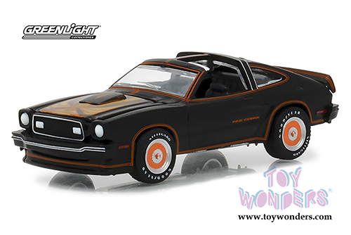 Greenlight - Ford Mustang II King Cobra (1978, 1/64 scale diecast model car, Black) 29937/48