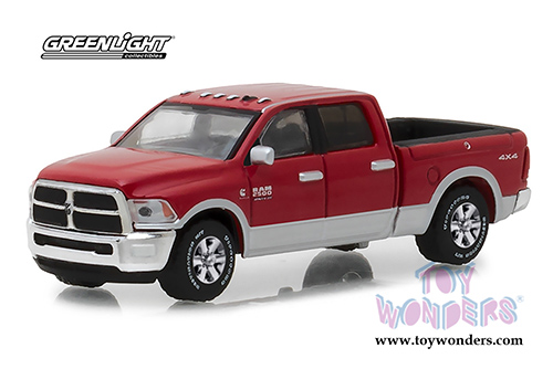 Greenlight - Ram Big Horn Pick-Up Truck Harvest Edition (2018, 1/64 scale diecast model car, Red) 29953/48