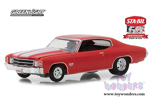 Greenlight - Chevrolet&reg; Chevelle&reg; SS&trade; STA-BIL 60th Anniversary (1971, 1/64 scale diecast model car, Red) 29985/48