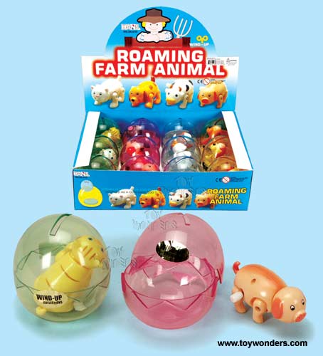 Wind-up Roaming Farm Animal 2K67D