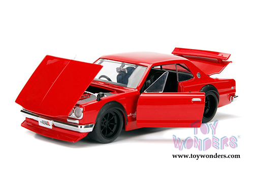 Jada Toys - Metals Die Cast | JDM Tuners&trade; Nissan Skyline GT-R Hardtop (1971, 1/24, diecast model car, Asstd.) 30009DP1
