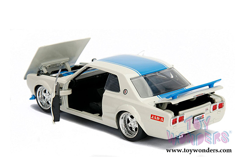 Jada Toys - Metals Die Cast | JDM Tuners&trade; Nissan Skyline GT-R Hardtop (1971, 1/24, diecast model car, Asstd.) 30009DP1