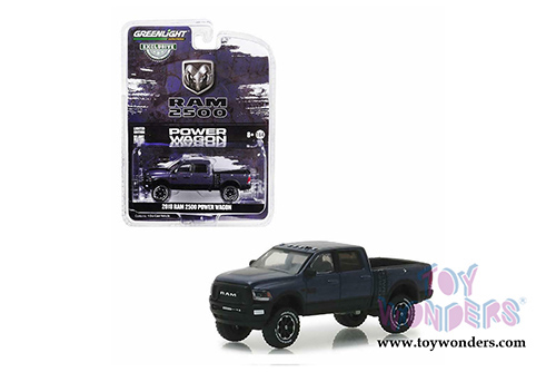 Greenlight - Dodge Ram 2500 Power Wagon Pickup Truck (2018, 1/64 scale diecast model car, Dark Purple) 30016/48