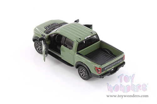 3001D Kinsmart 2022 Ford F-150 Raptor Pickup Truck Diecast Model Car