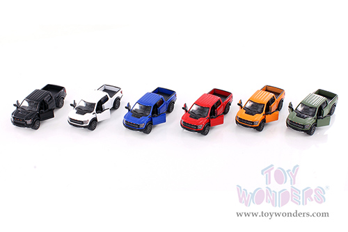 3001D Kinsmart 2022 Ford F-150 Raptor Pickup Truck Diecast Model Car