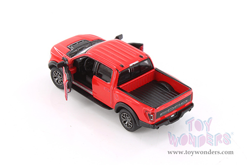 3001D Kinsmart 2022 Ford F-150 Raptor Pickup Truck Diecast Model Car