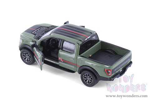 3001DF Kinsmart 2022 Ford F-150 Raptor Pickup Truck Diecast Model Car