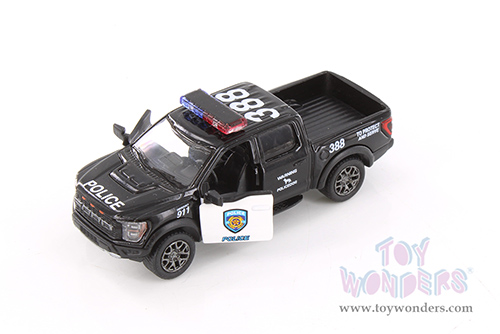 3001DP/2 Kinsmart 2022 Ford F-150 Raptor Police Diecast Model Car
