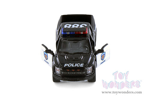 3001DP Kinsmart 2022 Ford-F150 Raptor Police Diecast Model Car