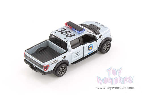 3001DPR Kinsmart 2022 Ford F-150 Raptor Police Firefighter Diecast Model Car