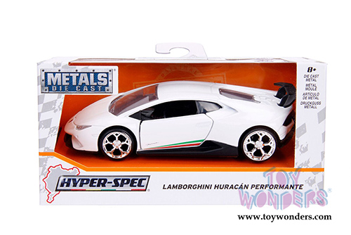 Jada Toys - Metals Die Cast | Hyper-Spec Lamborghini Huracán Performante Hardtop (2017, 1/32, diecast model car, Asstd.) 30105WA1