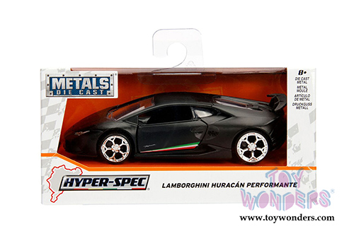 Jada Toys - Metals Die Cast | Hyper-Spec Lamborghini Huracán Performante Hardtop (2017, 1/32, diecast model car, Asstd.) 30105WA1