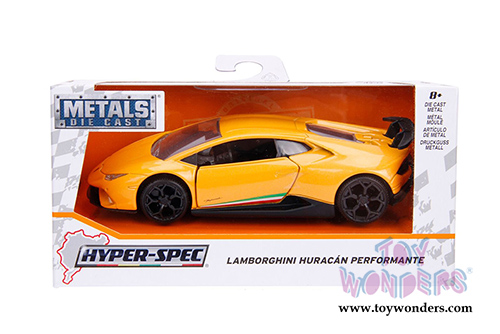 Jada Toys - Metals Die Cast | Hyper-Spec Lamborghini Huracán Performante Hardtop (2017, 1/32, diecast model car, Asstd.) 30105WA1