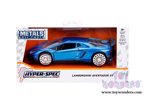 Jada Toys - Metals Die Cast | Hyper-Spec Lamborghini Aventador SV Hard Top (2017, 1/32, diecast model car, Asstd.) 30109WA1