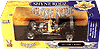 Show product details for Yatming Shyne Rodz - Ford T-Bucket Convertible w/ Top Down (1925, 1:18, Black w/ Flames) 30118BK