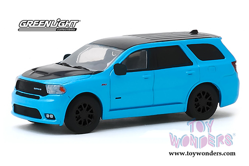 Greenlight - Dodge Durango SRT - Limited Edition MOPAR '18 (2018, 1/64 scale diecast model car, Blue/Black) 30130/48